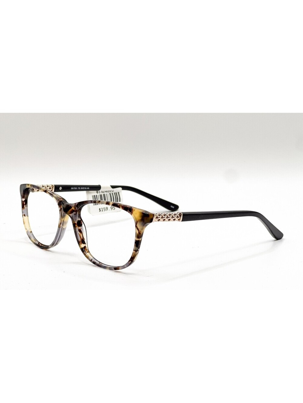 Chelsea Morgan CM 7001 TO Tortoise Cat Eye Authentic Eyeglass Frames 53-16